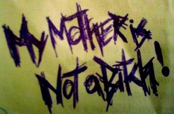 logo My Mother Is Not A Bitch